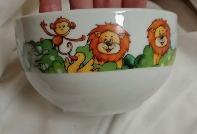 Miseczka głęboka print porcelana