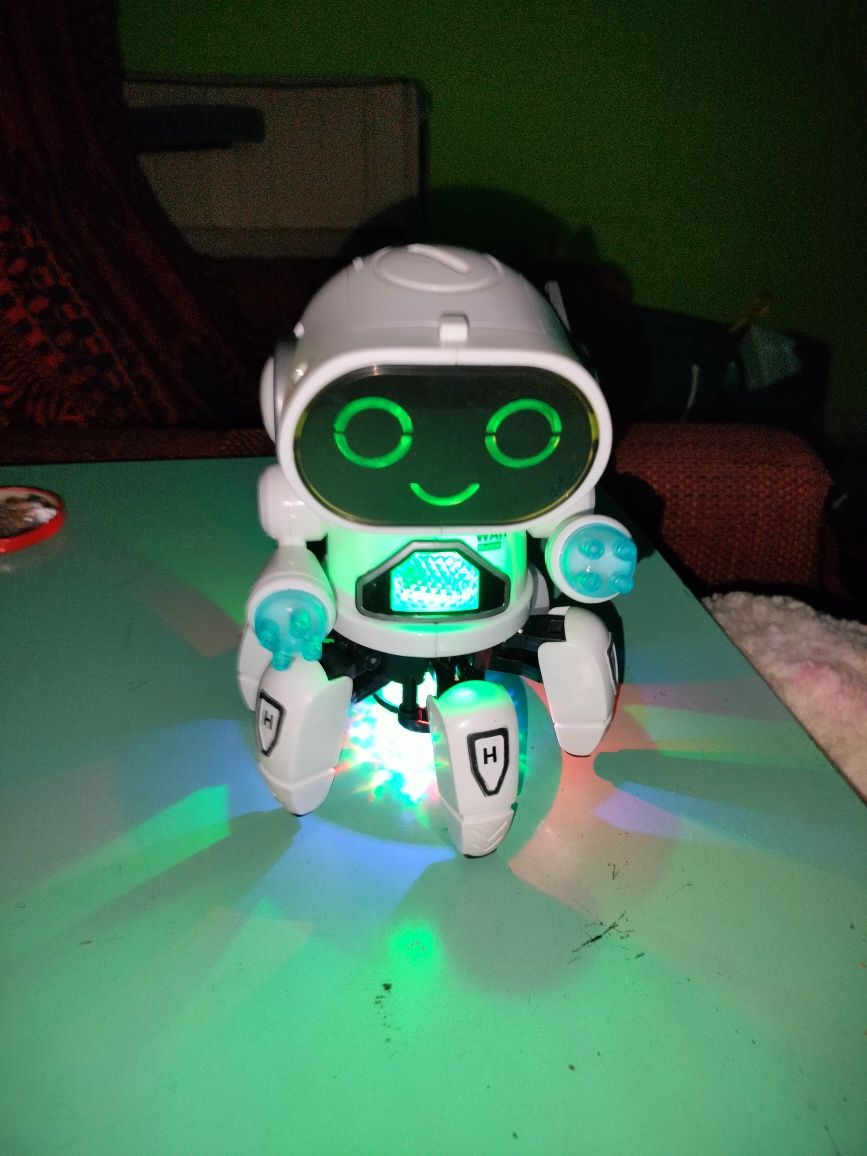 Śpiewający i tańczący robot
