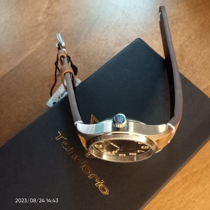Tandorio Pilot sapphire механіка 39mm