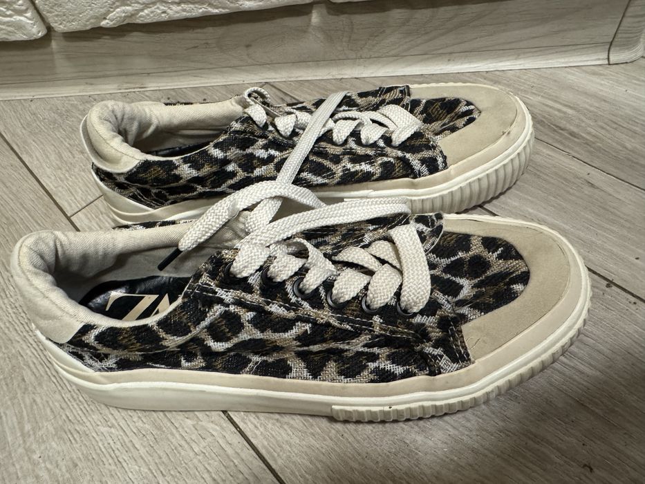 Леопардові кеди Zara