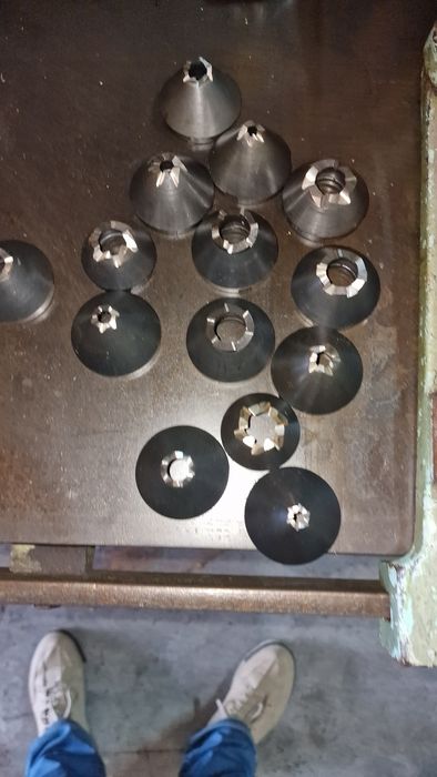 Acessórios da metalomecanica moldes cones