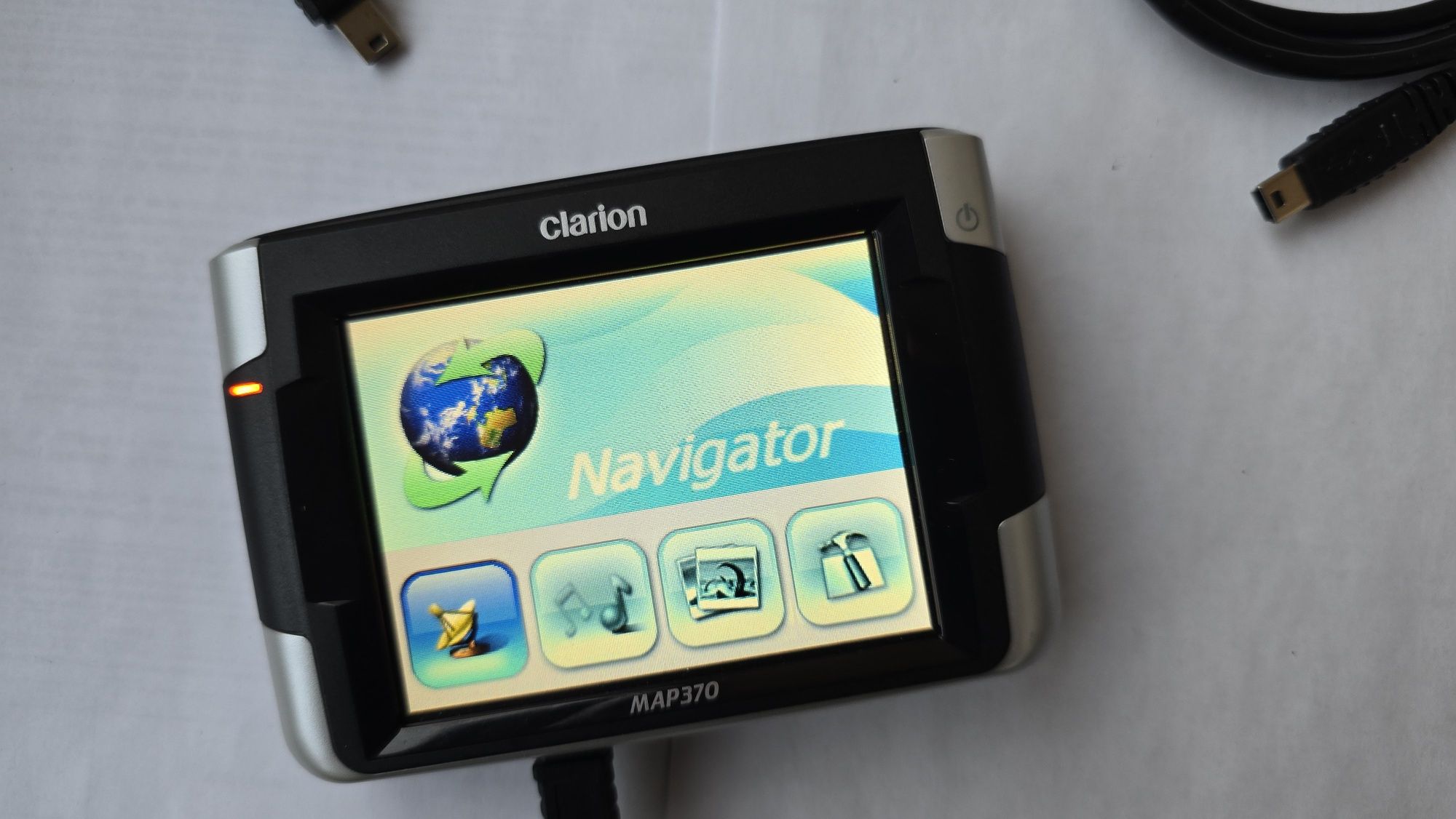 Навигатор GPS clarion map 370 кларион кларілон ЖПС навігатор