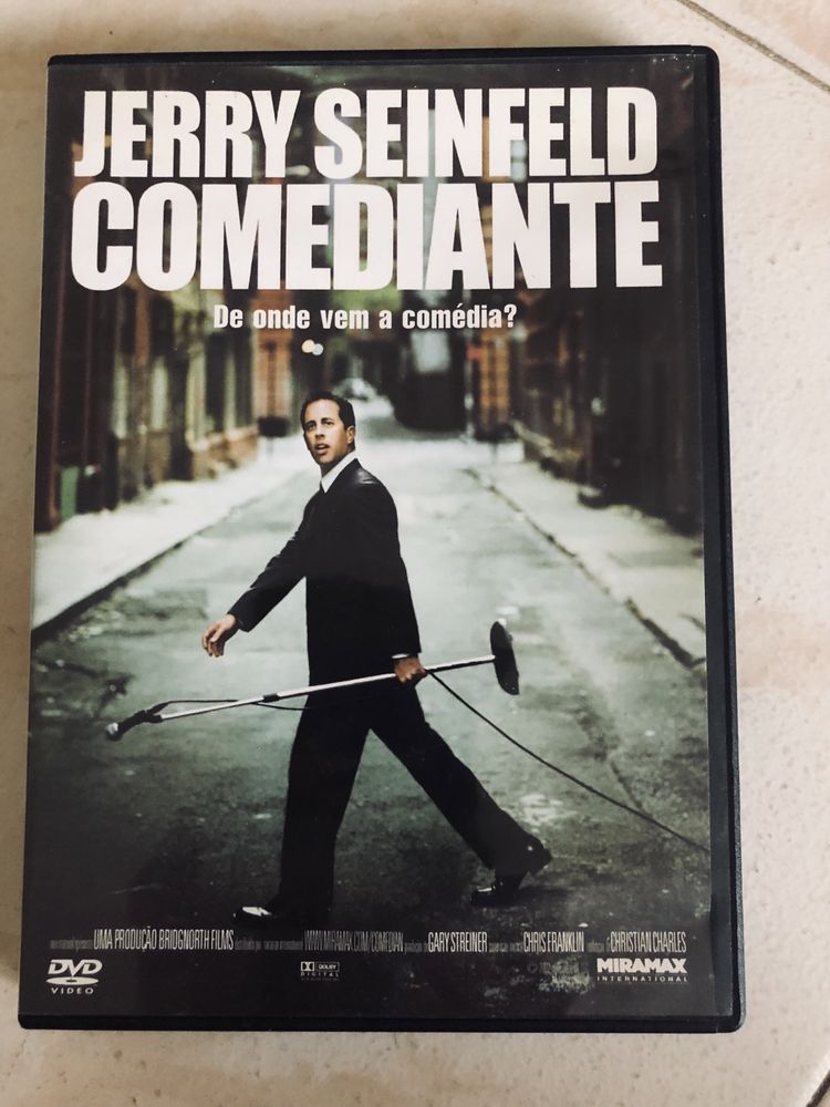 DVD Jerry Seinfeld - de onde vem a comédia?