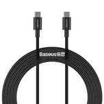 Kabel Baseus CATYS-C01 USB-C - USB-C PD QC FCP 100W 5A 480Mb/s 2m - cz