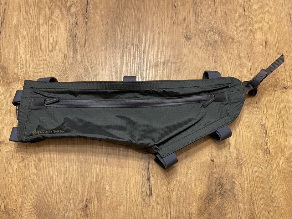 Torba sakwa rowerowa na ramę Acepac Zip Frame Bag MKIII L