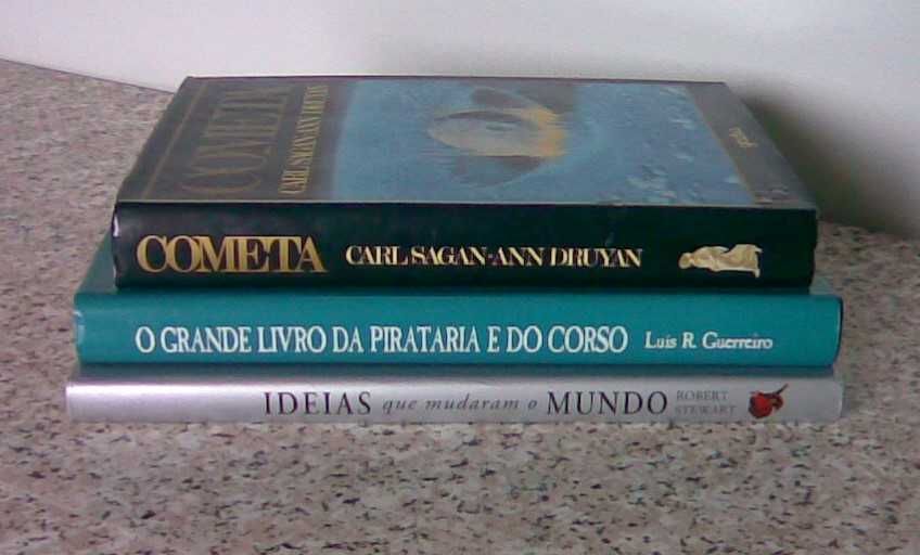 Pack 3 livros grandes - com venda individual