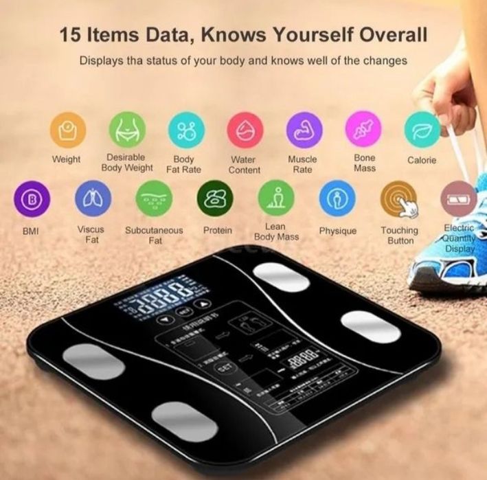 Ваги підлогові смарт блютуз