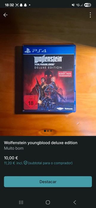 Vendo jogos para PlayStation 4