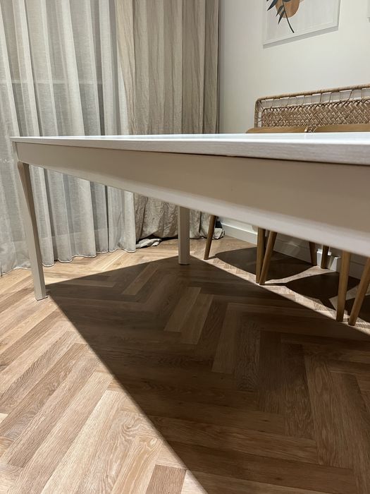 Stol rozkladany Ekedalen 180-240 bialy