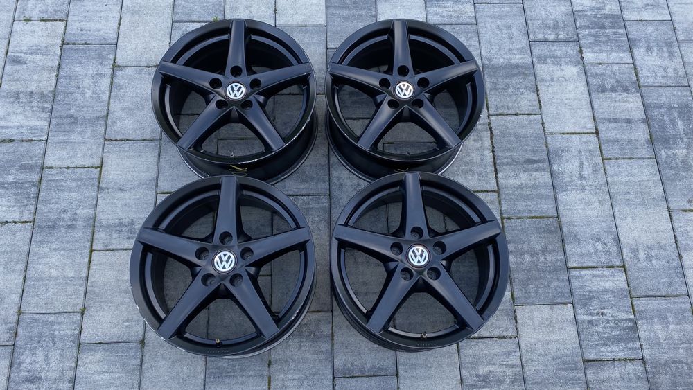 Felgi aluminiowe Ronal do VW T5 5x120 17 cali czarne