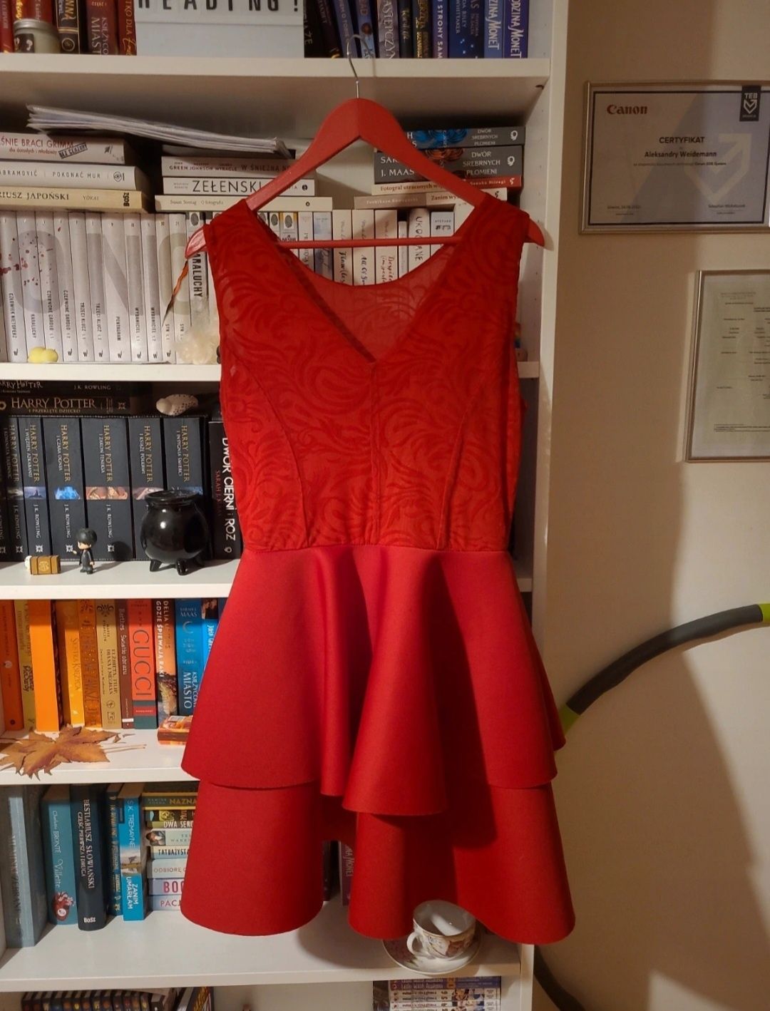 Czerwona sukienka (Cena do negocjacji)