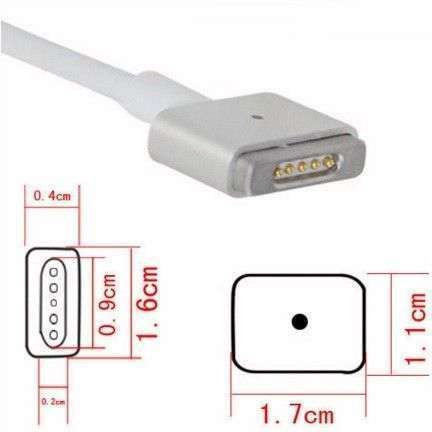 Carregador Apple 60W MagSafe 2 para MacBook Pro