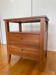 Stolik nocny Ethan Allen - Made in America, wyjątkowy, do odnowienia