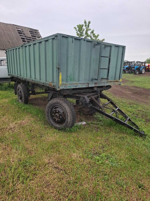 Причіп ЗІЛ ГКБ 819 відкривання на 3 сторони. Прицеп тракторний, ЗИЛ