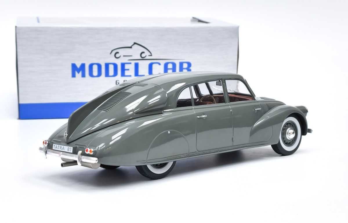 TATRA 87 MCG szary dark grey 1937 Modelcar Group 1:18 NOWY