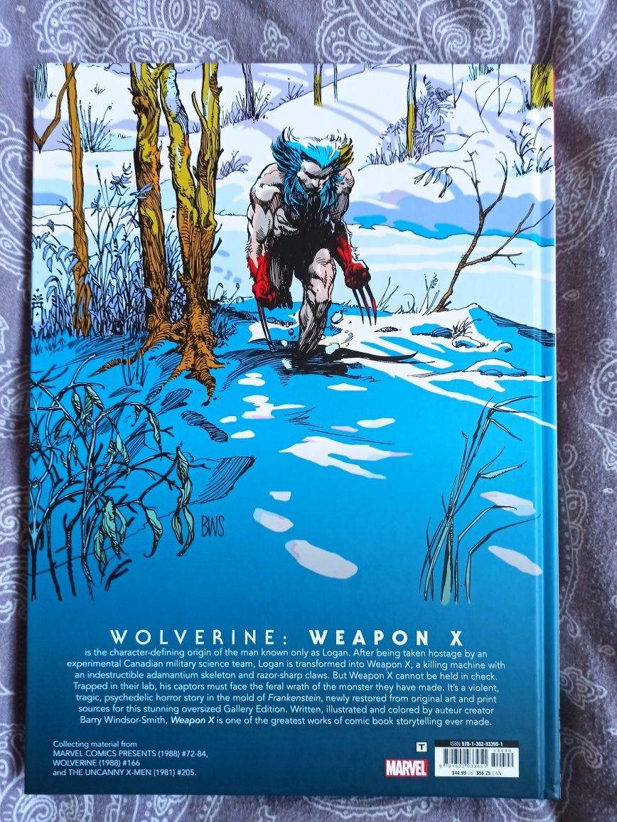 Weapon X Gallery Edition Wolverine Marvell X-men