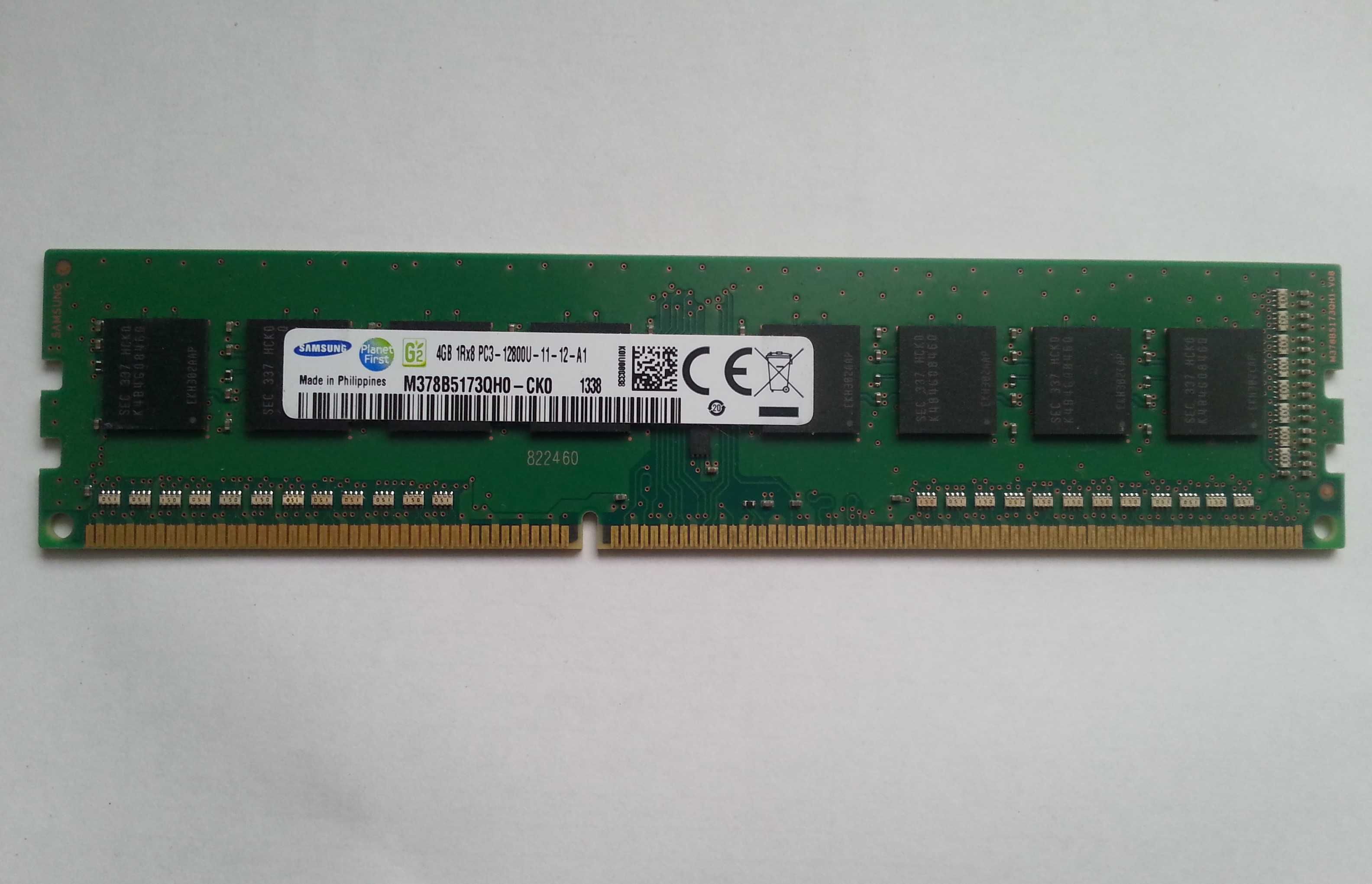4GB 1Rx8 DDR3 1600 MHz Samsung