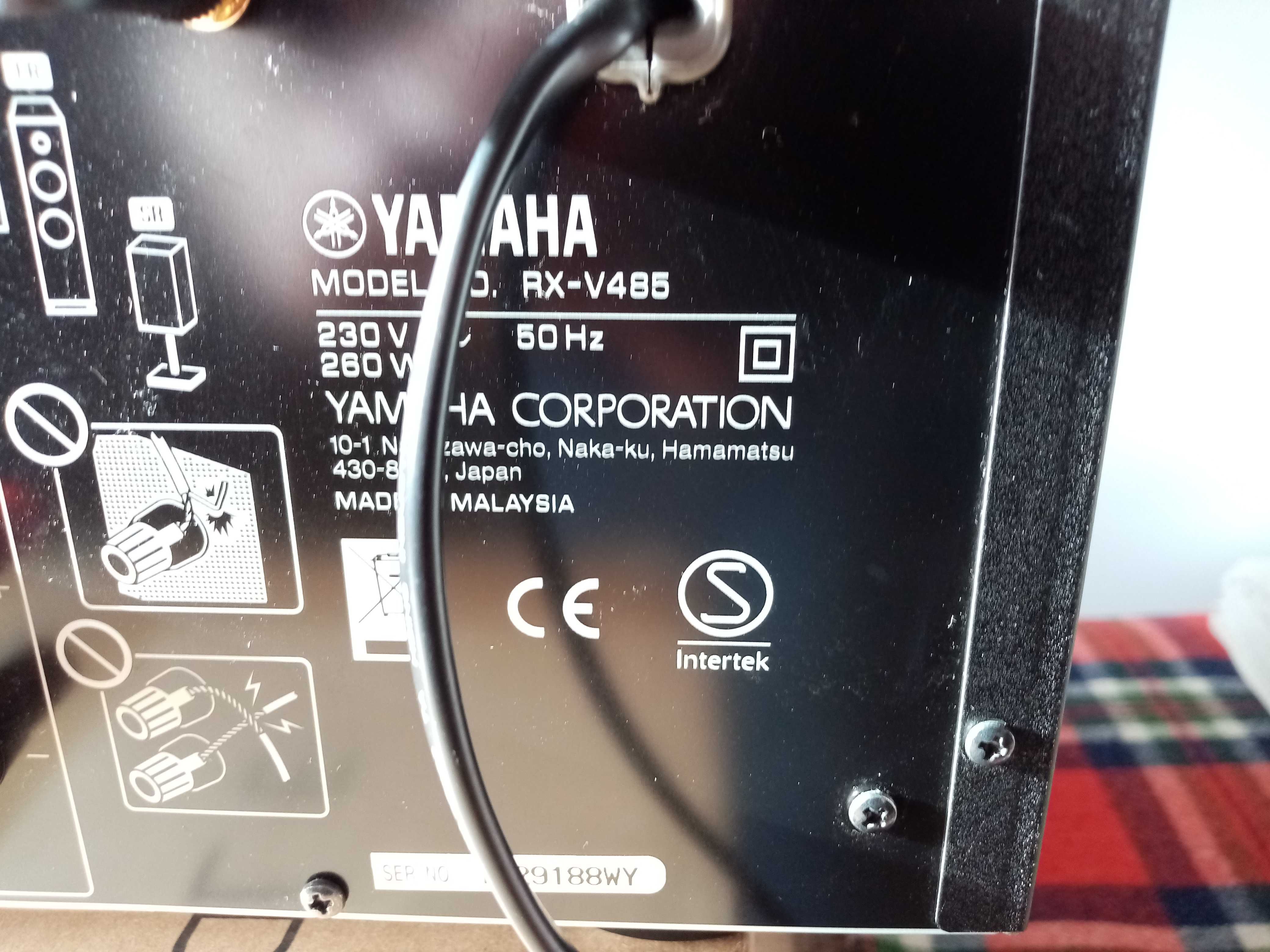 Amplificador Yamaha RX-V485