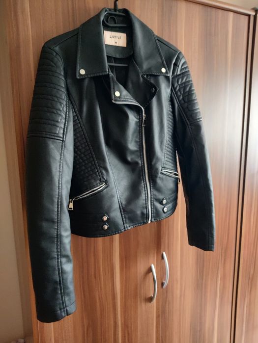 Kurtka ramoneska damska Eco skóra M