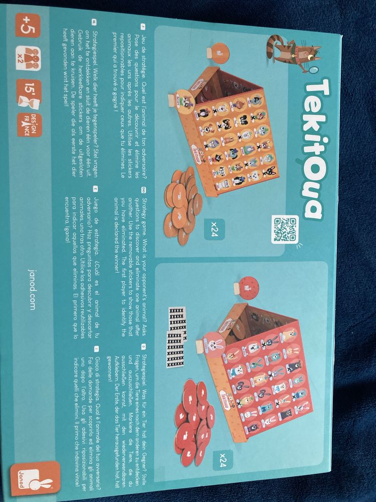 Janod Gra planszowa Strategy Tekitoua