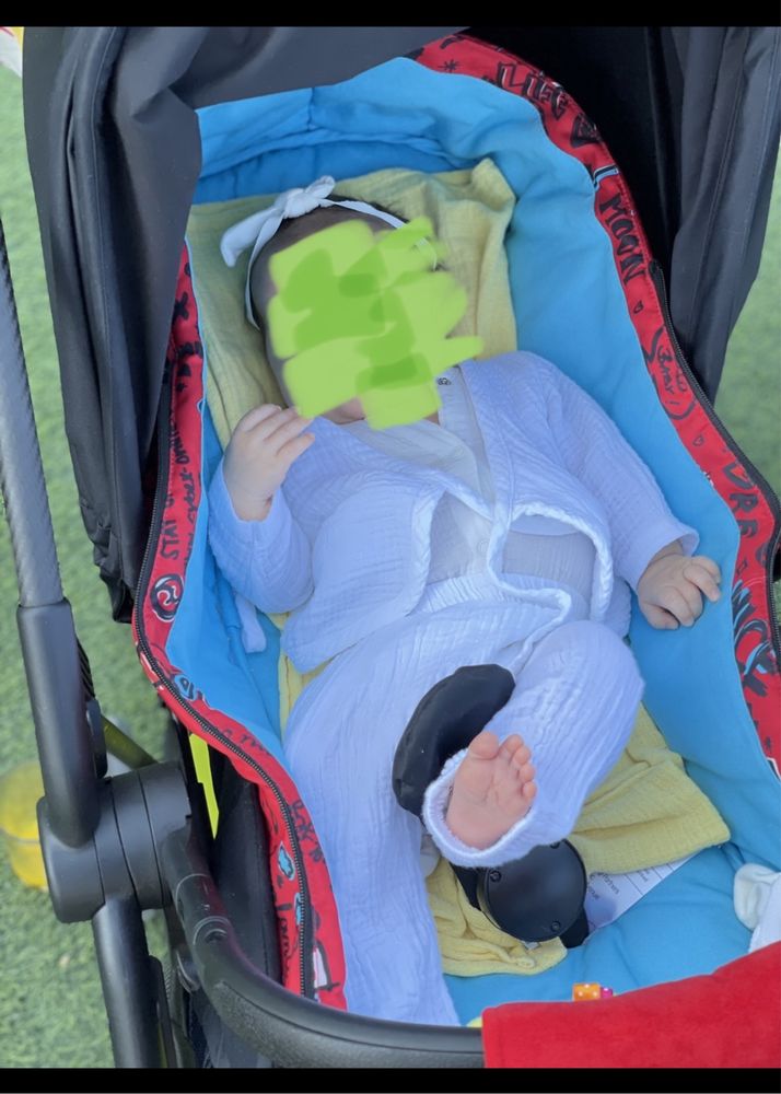 М’яка люлька/кокон/конверт/Cocoon 1-12м Cybex червоний,Vales4lifeLove