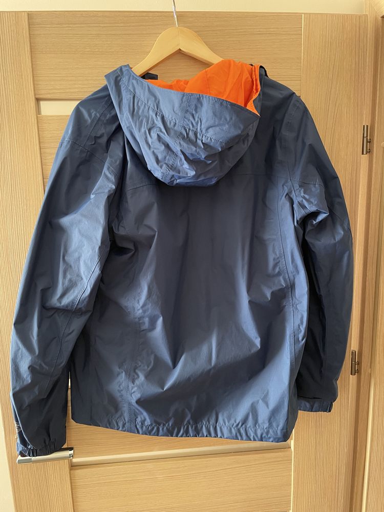 Granatowa kurtka przeciwdeszczowa Columbia rozm. M unisex