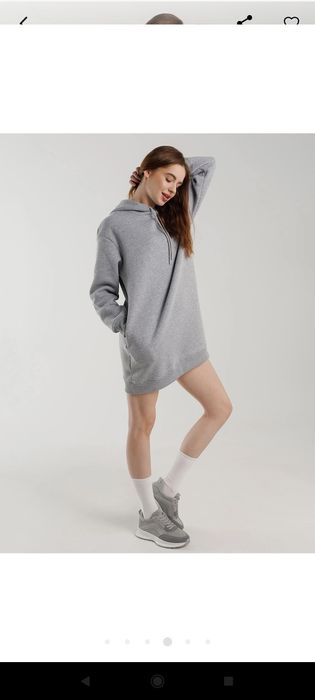 Худі-туніка з начосом