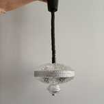 Stara lampa Polam - PRL, vintage, retro, space age, new look,- wisząca