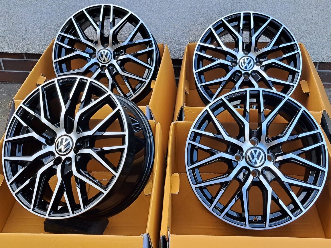 Alufelgi NOWE VW 16" 4x100 UP! Lupo Polo Golf 3 Grafit RS4 CNC