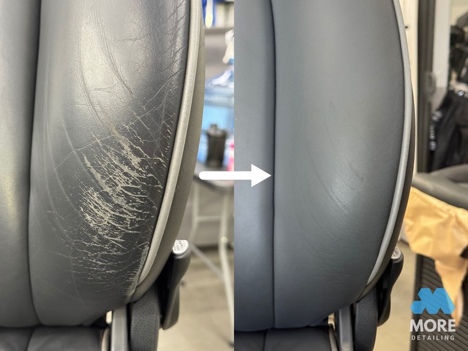 Renowacja skór samochodowych, foteli skórzanych, czyszczenie skóro