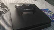 PS4 Slim 1 TB + gamepad + gra Just Dance 2022