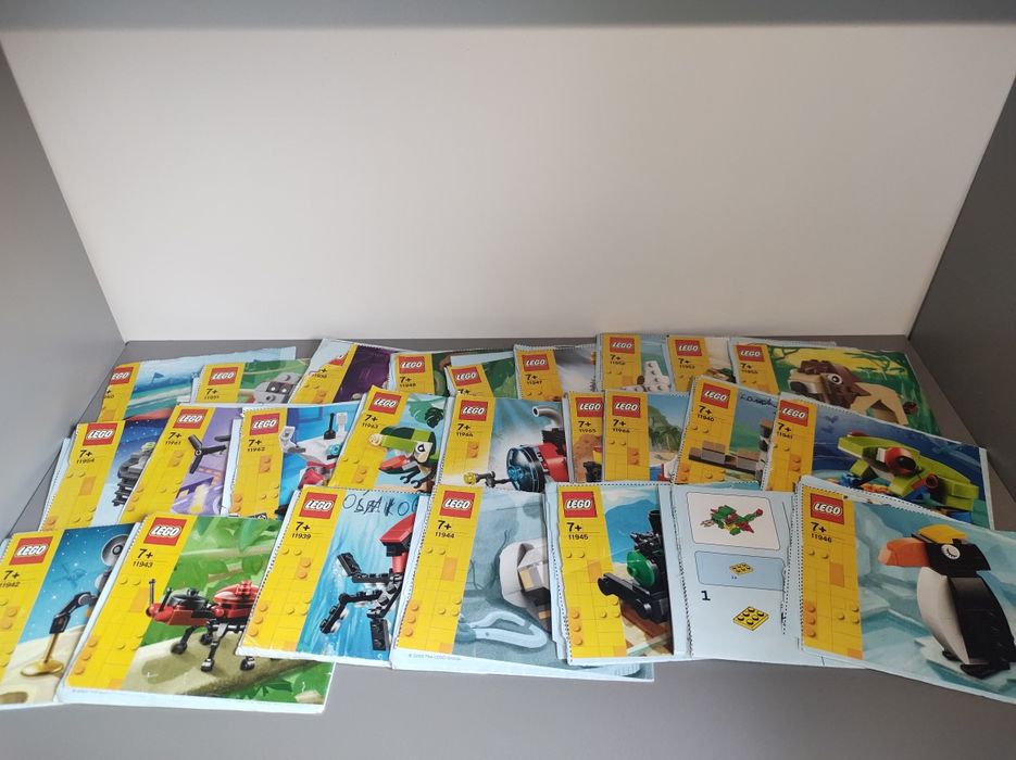 21 zestawów Lego Explorer z gazetek - 10zł za szt
