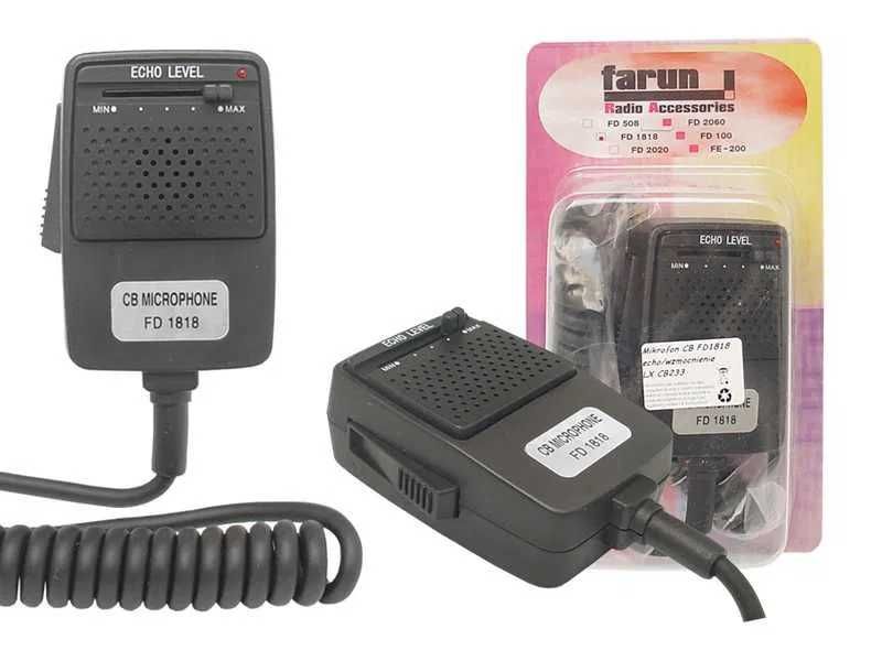 ECHO Mikrofon Farun FD 1818 Densei EC Sadelta do CB radio