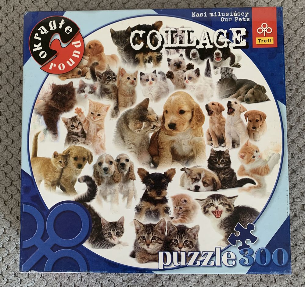 Puzzle 300 collage - Our pets