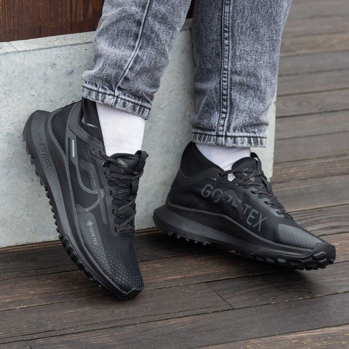 Кросівки Nike Pegasus Trail 4 Gore-Tex  Black/Grey  premium