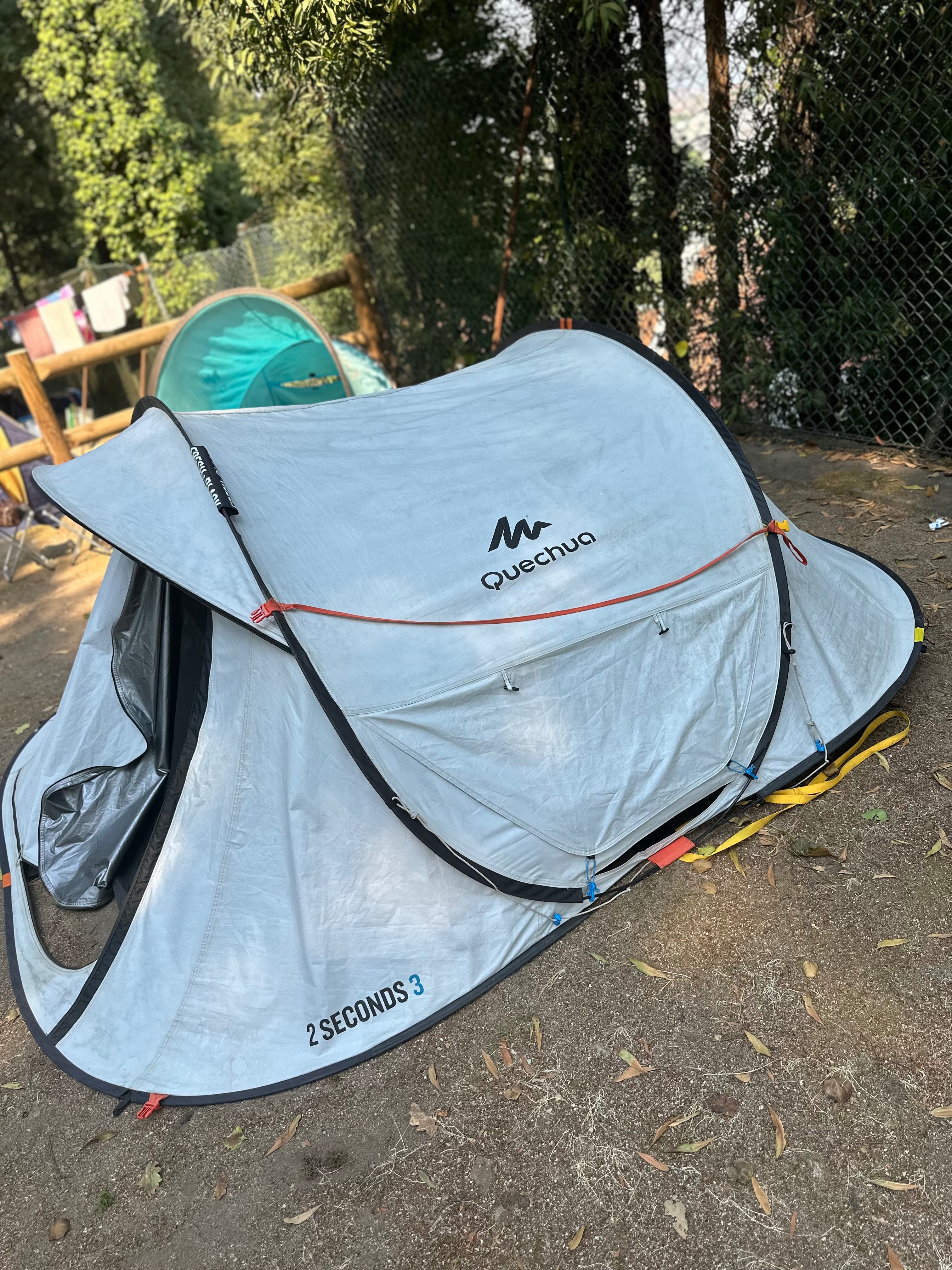 Tenda de campismo + colchão