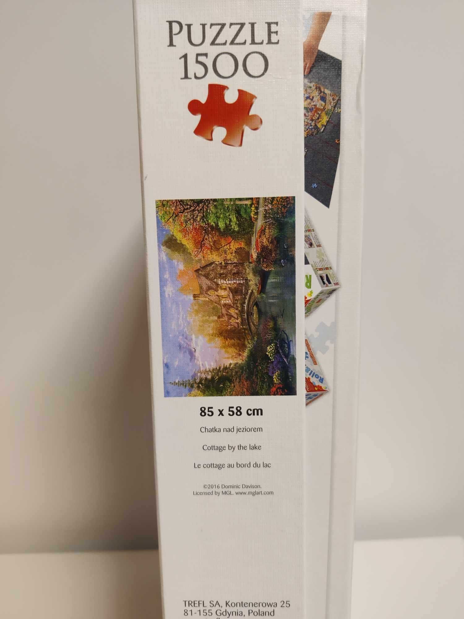 Puzzle Trefl Chatka nad jeziorem