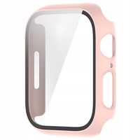 Etui + Szkło 2W1 Do Apple Watch 4/5/6/Se 44 Mm Obudowa Nakładka Case