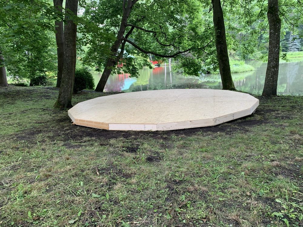 Glamping, Jurta, Namiot  Ciepla pogłoga 6M