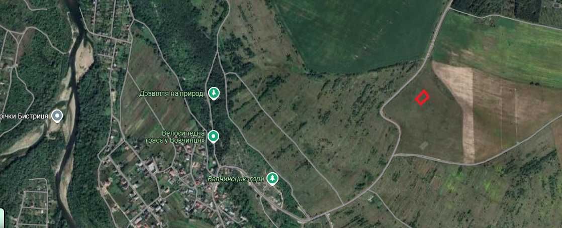Продаю земельну ділянку в с. Вовчинці
