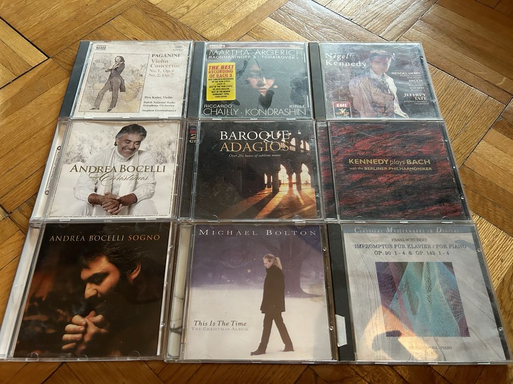 Plyty CD Bocelli, Kenedy