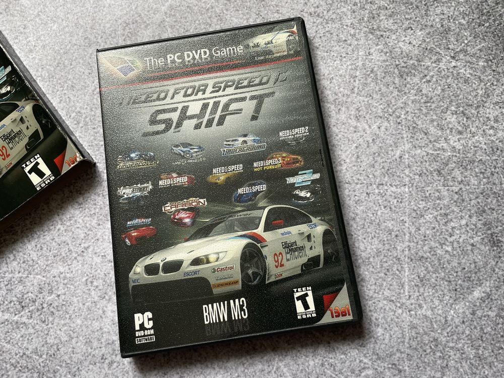 Ліцензійний Need for Speed: SHIFT + класичні частини NFS (PC DVD-ROM)