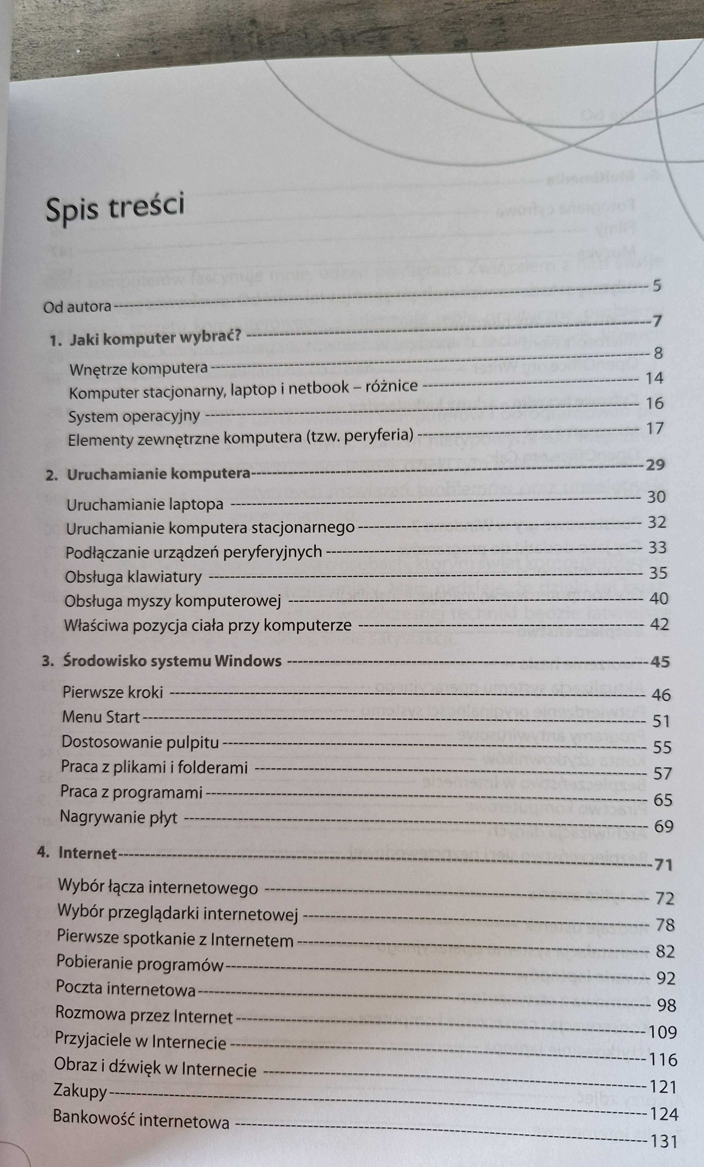 Komputer i internet dla seniorów Daniel Wieprzkowicz stan bdb