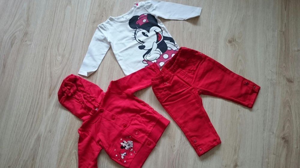 Bluza, spodnie Mayoral , bluzka Minnie 74