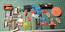 Lego lote de peças.