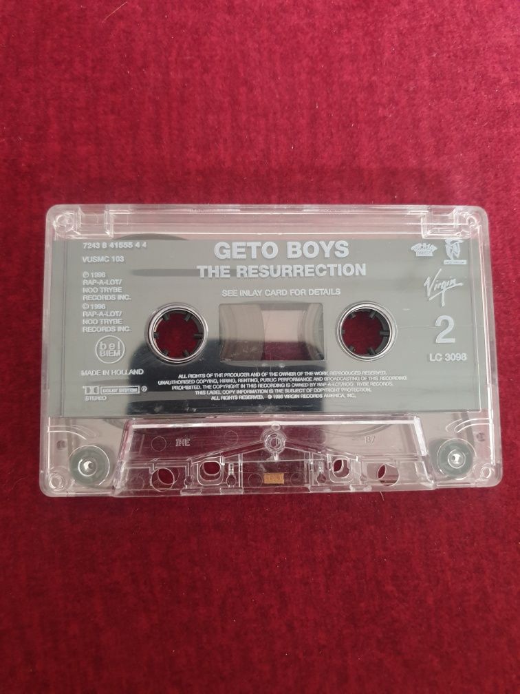 Geto Boys the resurrection kaseta magnetofonowa