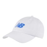 США! Бейсболка Кепка New Balance 6-Panel Curved Brim v2.0 (LAH13010WT)