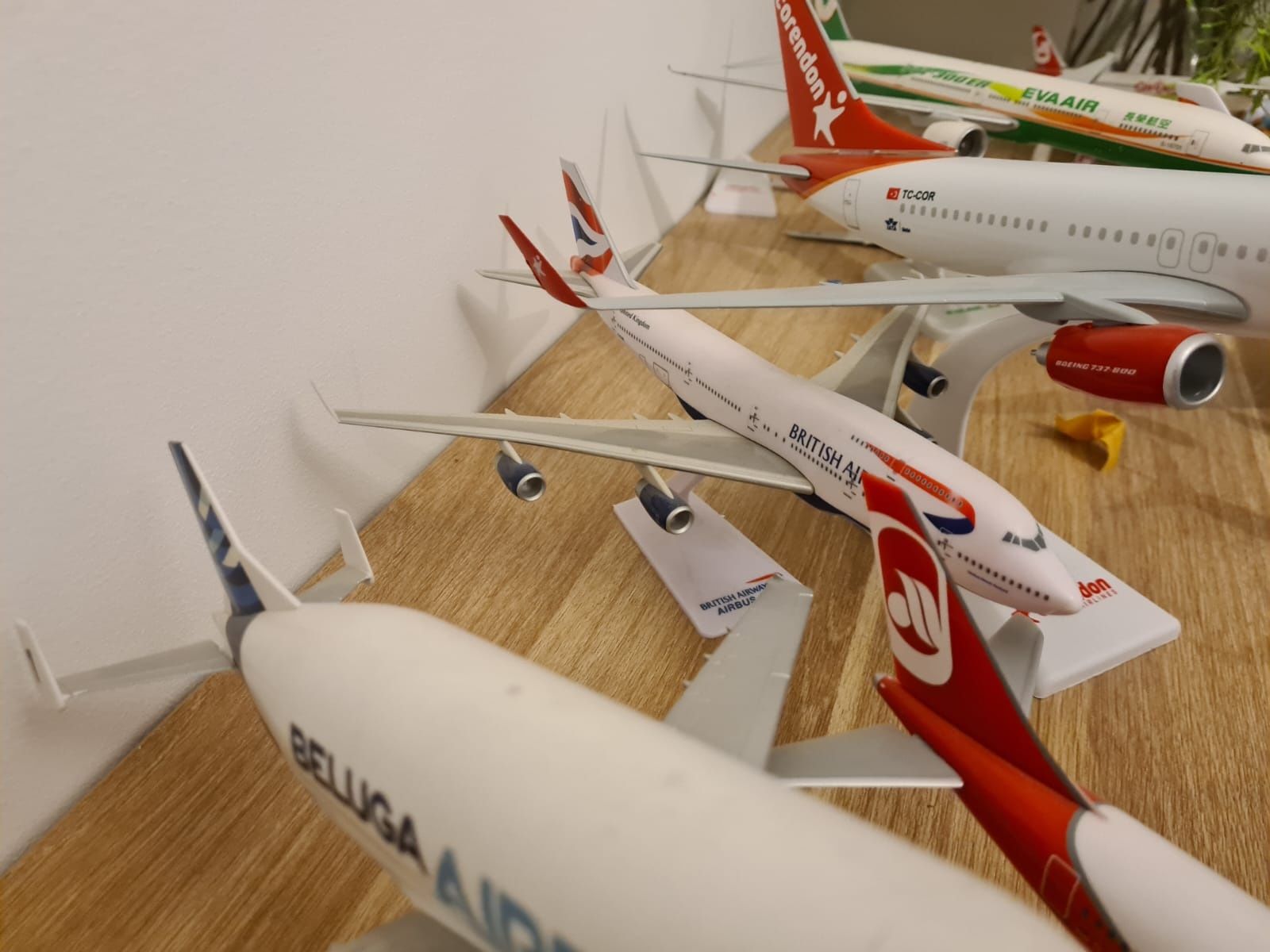 Samoloty kolekcjonerskie (Lufthansa, LOT, Airberlin, British Airways)