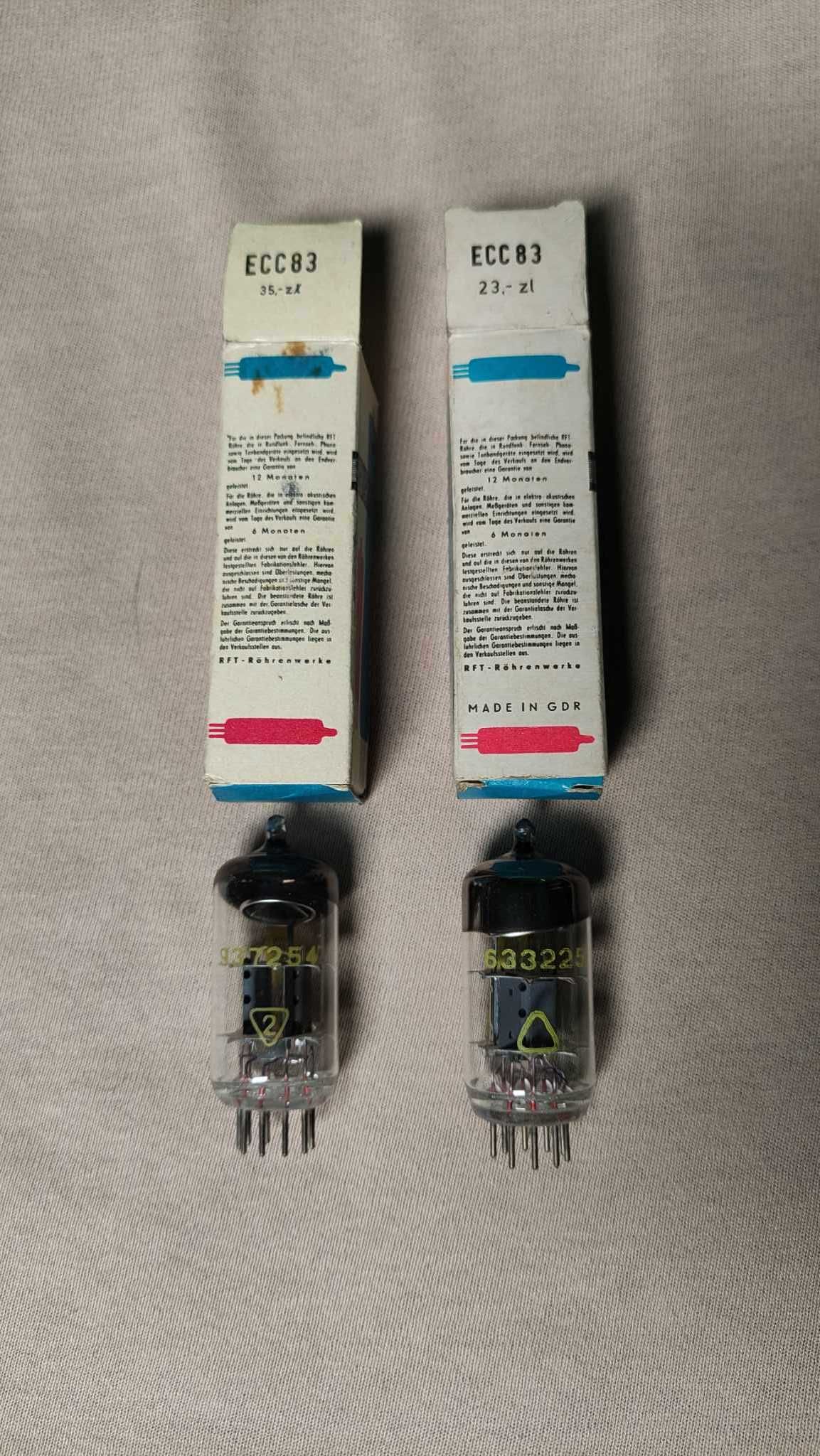 Lampa elektronowa ECC83