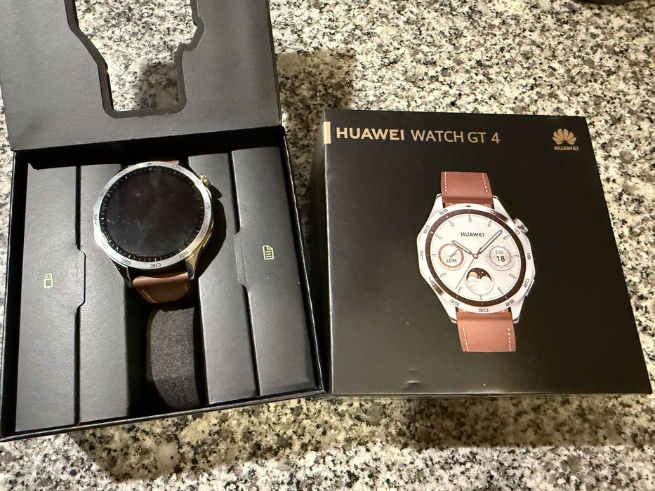Smartwatch Huawei GT-4 (46mm) com 2 anos de garantia - USADO